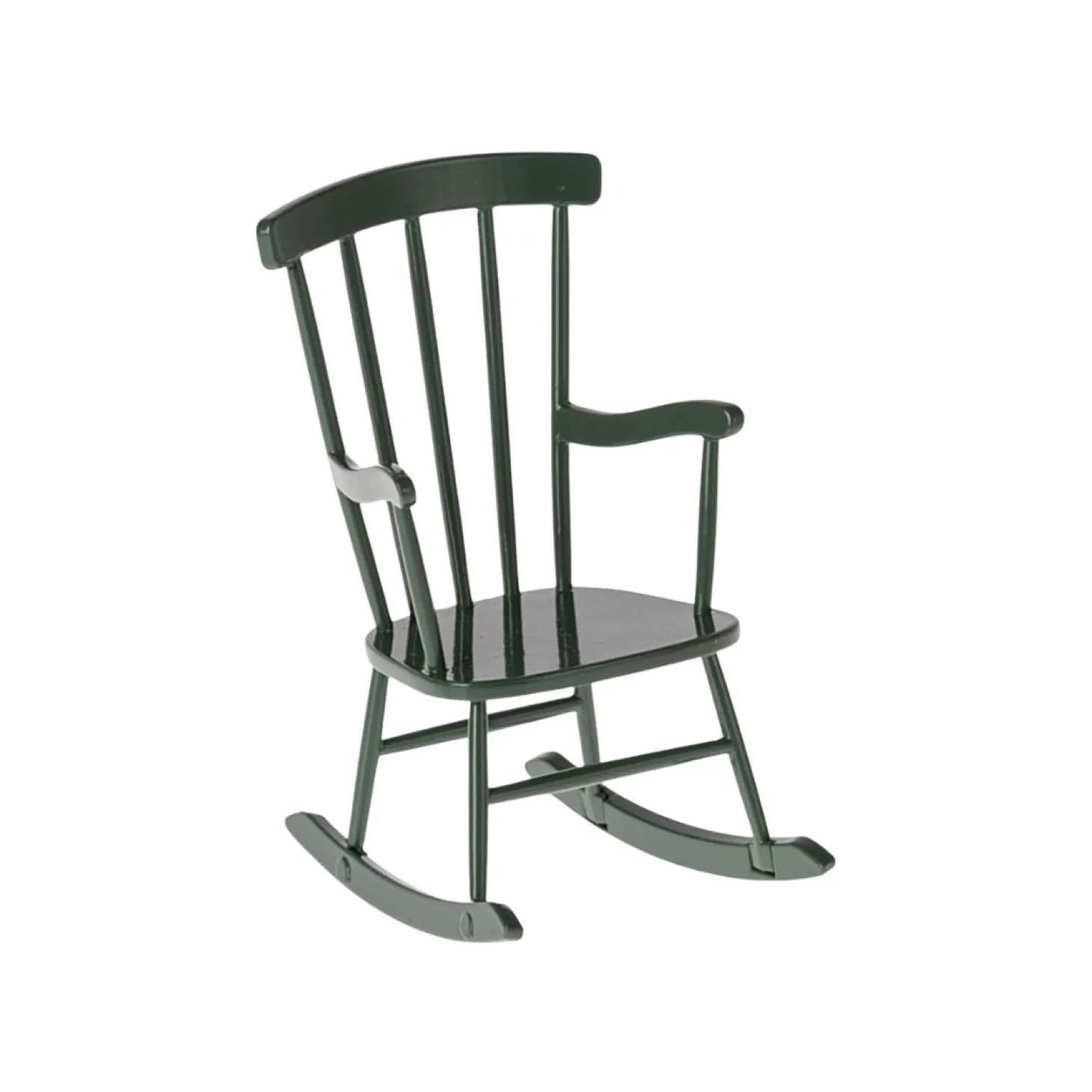 Maileg Rocking Chair - Dark Green (Mouse)