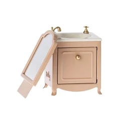 Maileg Sink with Mirror - Powder (Mouse)
