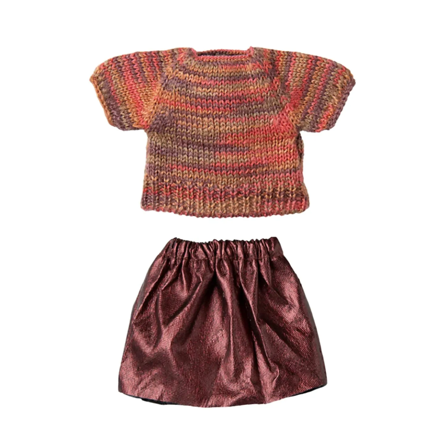 Maileg Skirt and Knitted Blouse (Mum Mouse)