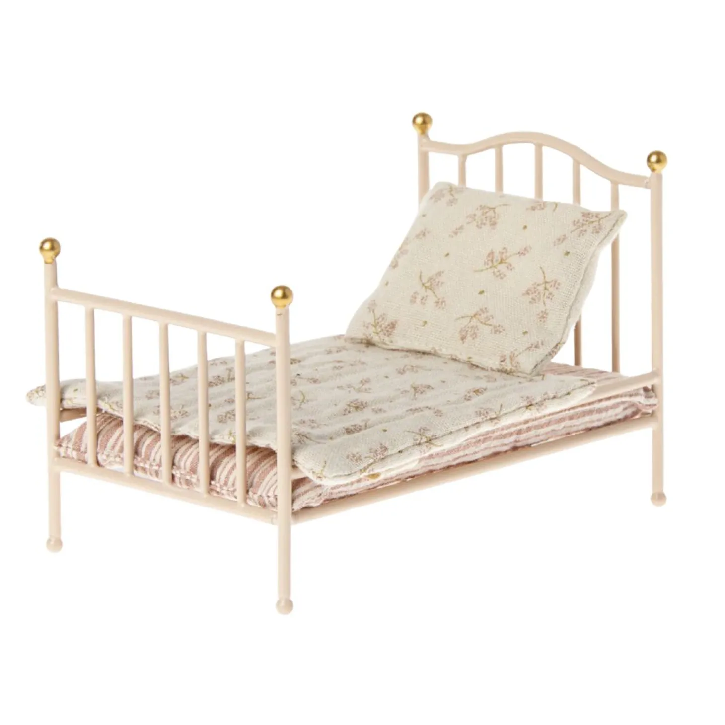 Maileg Vintage Bed - Rose (Mouse)