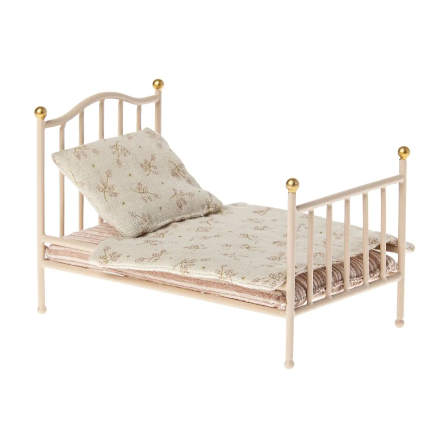 Maileg Vintage Bed - Rose (Mouse)