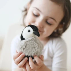 Mini Baby Emperor Penguin Finger Puppet