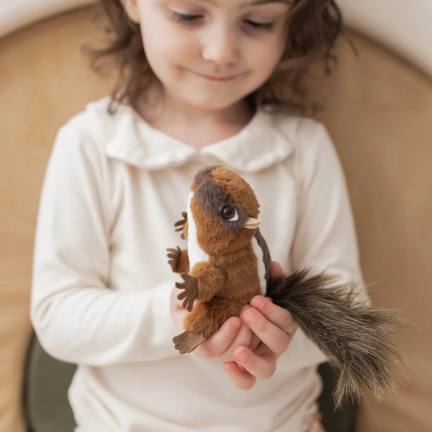 Mini Chipmunk Finger Puppet