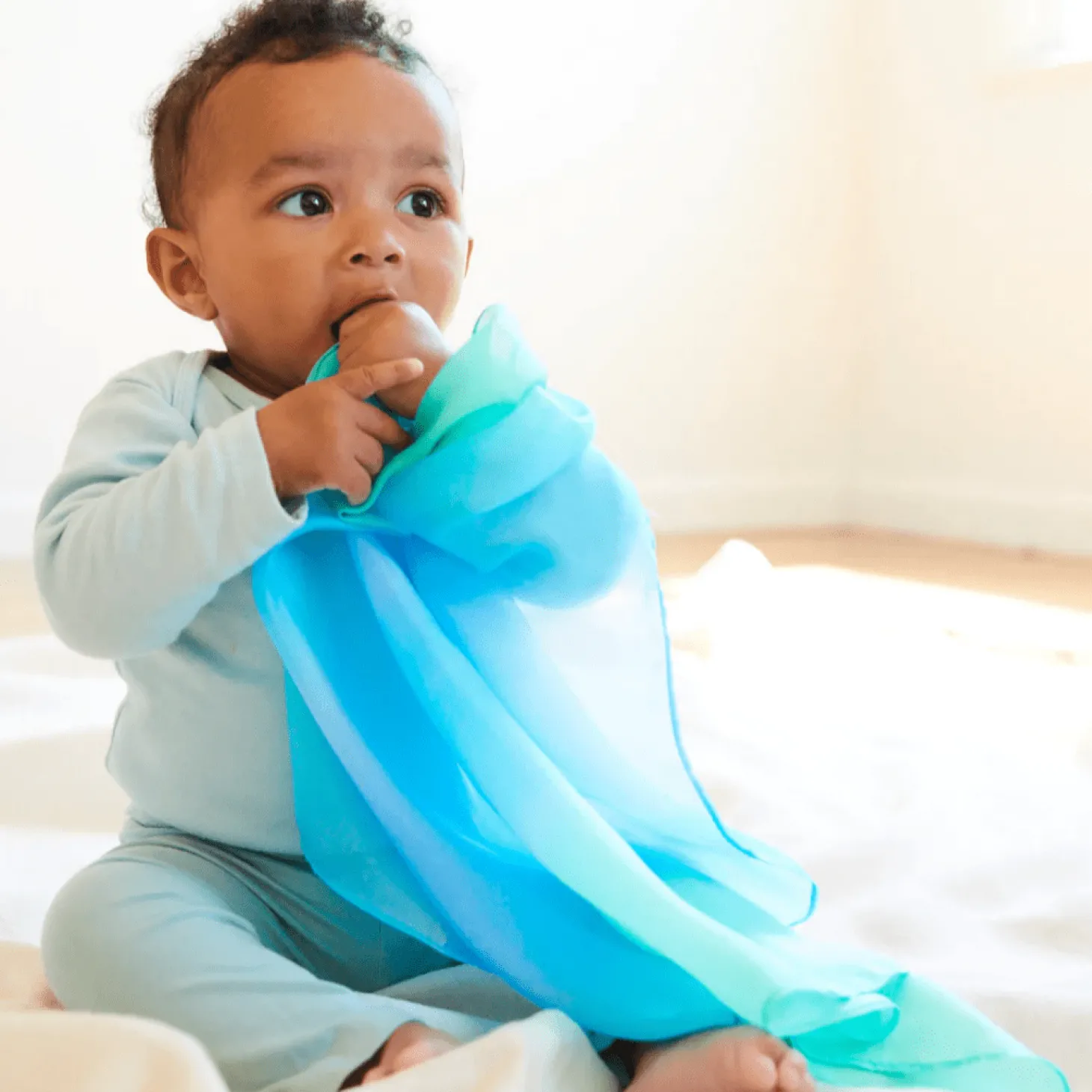 MINI Enchanted Play Silk (Sea)