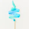 Mini Silk & Wood Streamer (Sea)