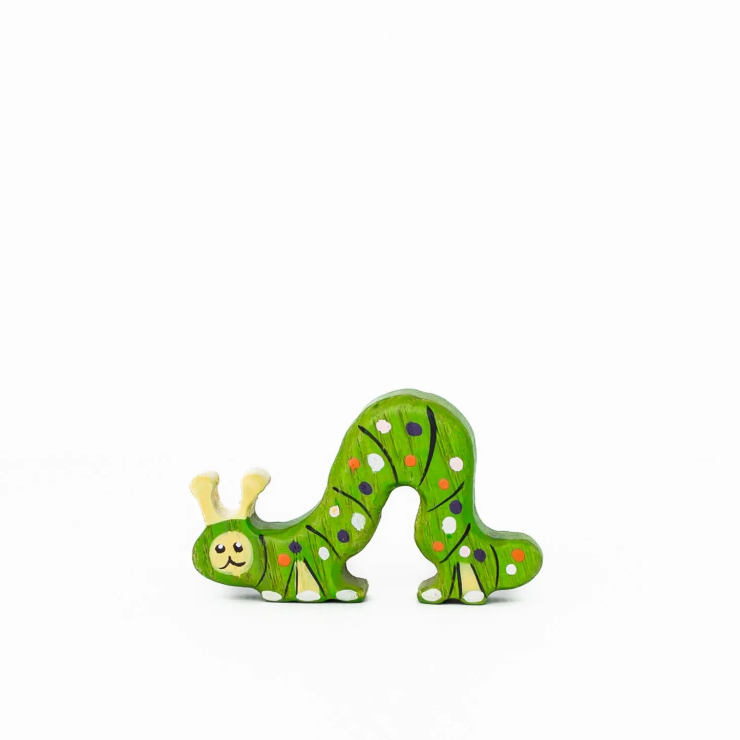 Miniature Caterpillar | Wooden Toy Insect