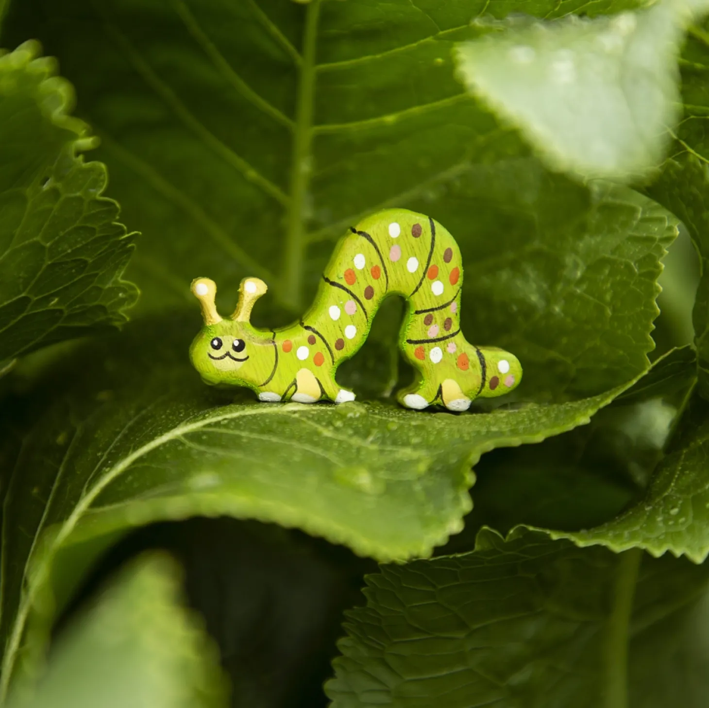 Miniature Caterpillar | Wooden Toy Insect