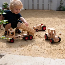 Modern Tractor | Wooden Toy Vehicle
