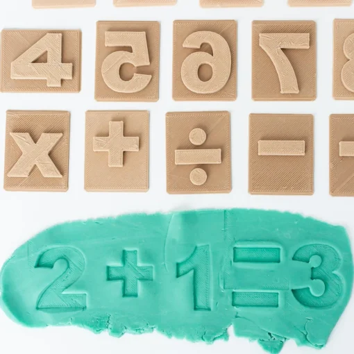 Numbers & Math's Eco Stamp Set