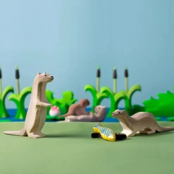 Otter Family Set (Set of 4) | Wooden Toy