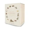 Our Little Library Vol. 2: A Foundational Language Vocabulary Board Book Set for Babies, Including Ocean Animals, Safari Animals, Food and Drink, Clothes, and Around the House