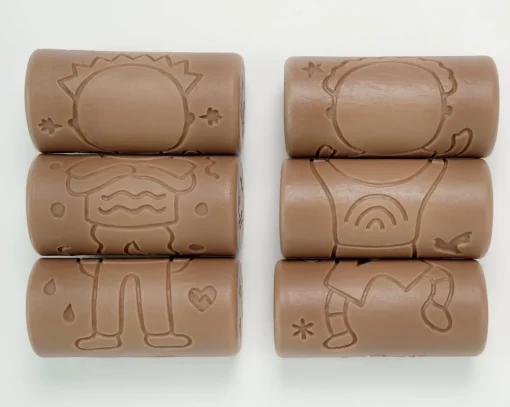 Play Dough Rollers & Stamp Set (Emotions)