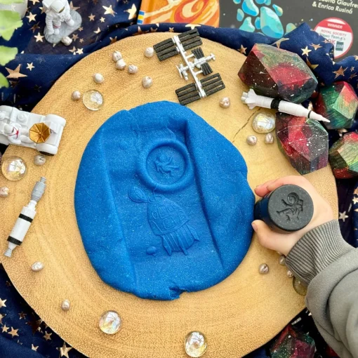 Play Dough Rollers & Stamp Set (Space)