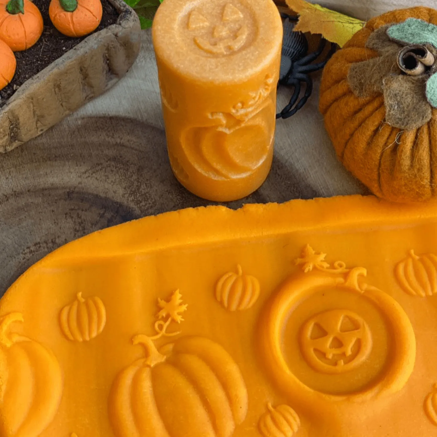 Play Dough Rollers & Stamp Set (Four Seasons)