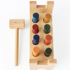 Pound-a-Peg Toy (Rainbow)