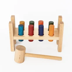 Pound-a-Peg Toy (Rainbow)