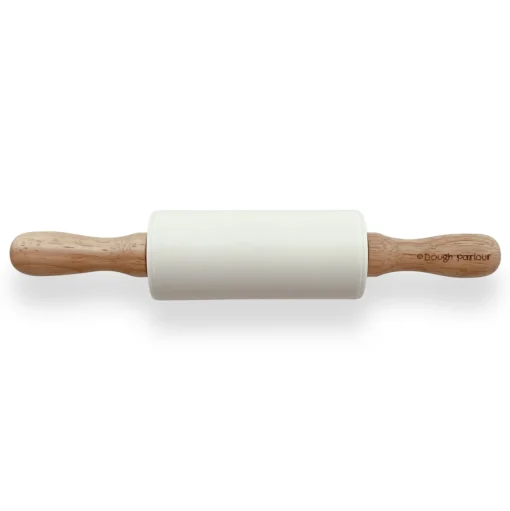 Premium Silicone Rolling Pin (Made in Canada) - Vanilla Cream