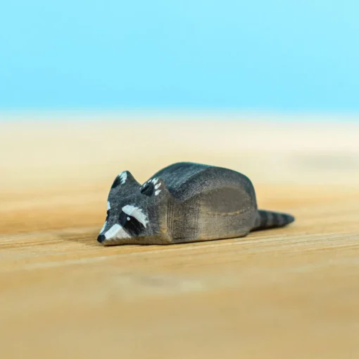 Raccoon Family and Tree Set | Wooden Toy
