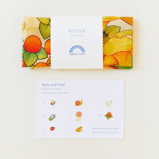 Seek & Find Playsilk (Mushroom)