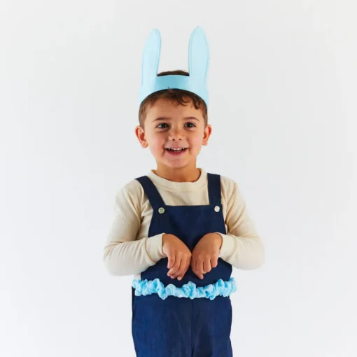 Silk Bunny Ears (Dreams Come True Blue)