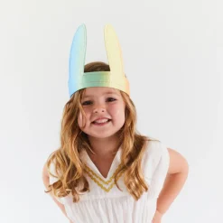Silk Bunny Ears (Soft Rainbow)