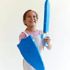 Silk Covered Toy Shield (Star)