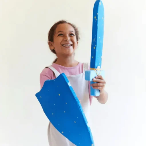 Silk Covered Toy Shield (Star)