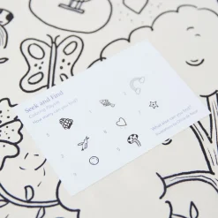 Silk Doodle Colouring Seek & Find Playsilk and Markers Set