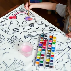 Silk Doodle Colouring Seek & Find Playsilk and Markers Set