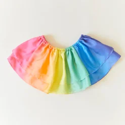 100% Silk Dress-Up Tutu (Rainbow)