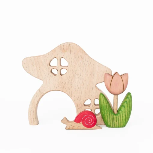 Snail | Wooden Toy Figurine