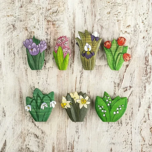 Snowdrop | Wooden Toy Flower