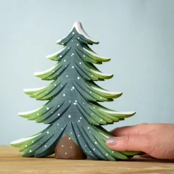 Snowy Fir Tree Set