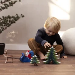Snowy Fir Tree Set