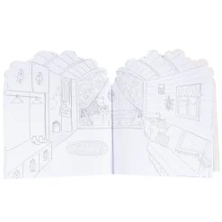 Sticker and Colouring Book (Big Family)