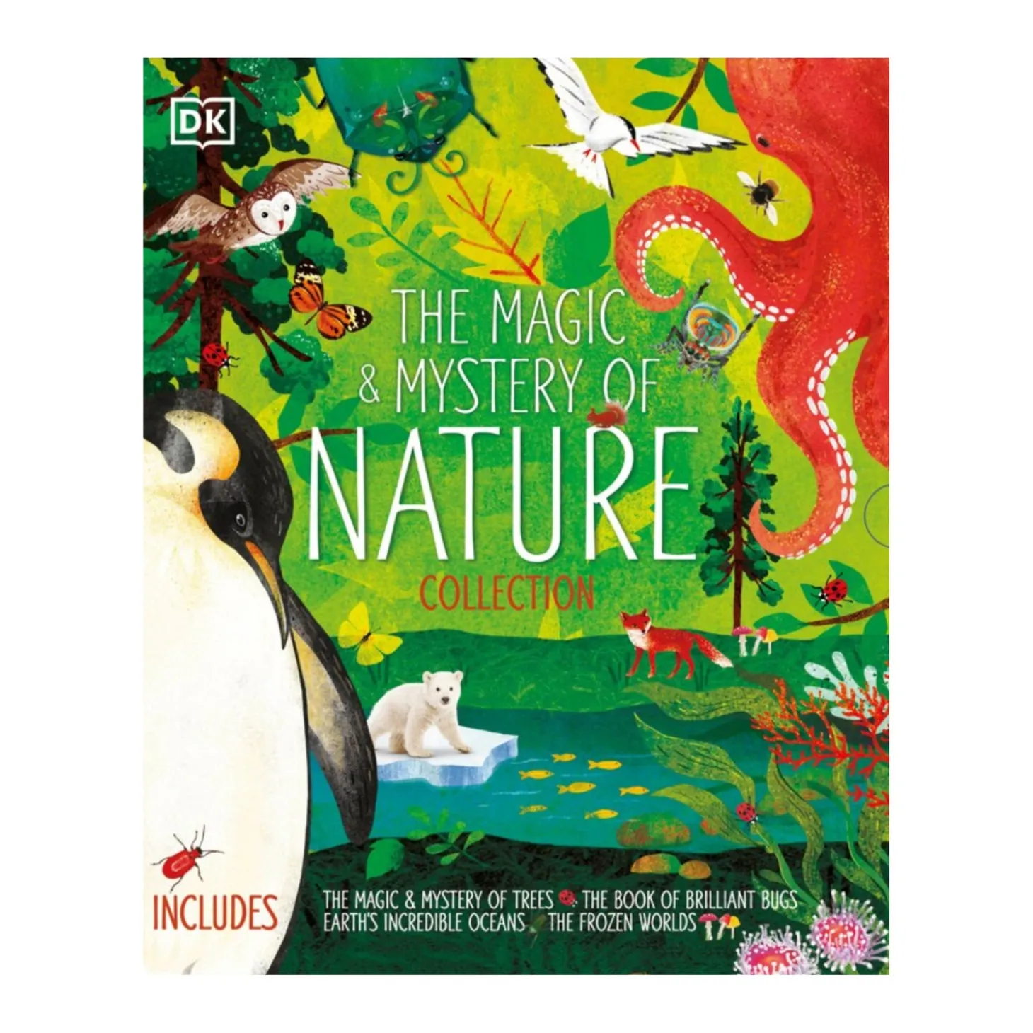 The Magic and Mystery of Nature Collection | Hardcover Boxed Set of 4 Books