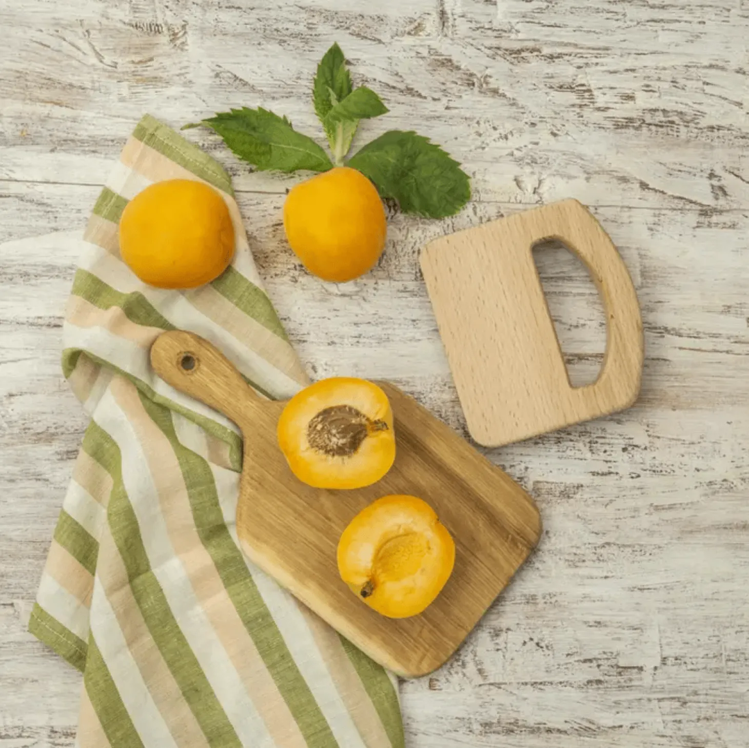 Toddler-Safe Wooden Montessori Knife (Square)