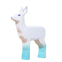 White Blue Deer