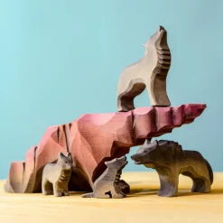 Wolves Family Set (Set of 4)