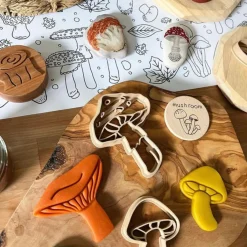 Wooden Forest Scavenger Hunt Discs (Set of 24)