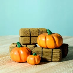 Wooden Hay Bales (Set of 4)