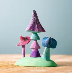 Wooden Magic Mushrooms