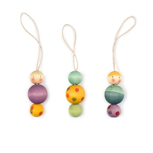 Wooden Ornament (Snowy Buddy)
